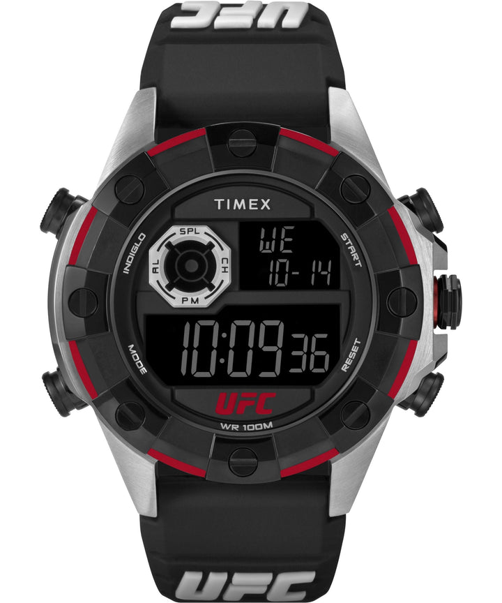 title:Timex Men's UFC Strength 49mm Quartz Watch TW2V86700JR;color:Black