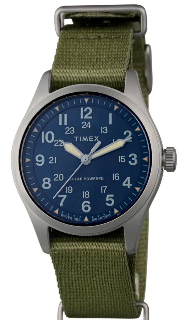 title:Timex Men's Expedition North 36mm Solar Watch TW2V29600JR;color:Green