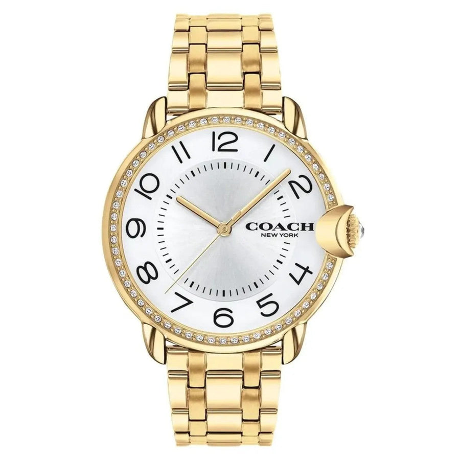 title:Coach Women's Arden 36mm Quartz Watch 14503810;color:Gold