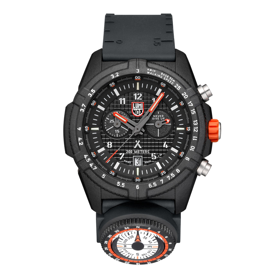 title:Luminox Men's XB.3781.KM Bear Grylls Survival 45mm Quartz Watch;color:Black