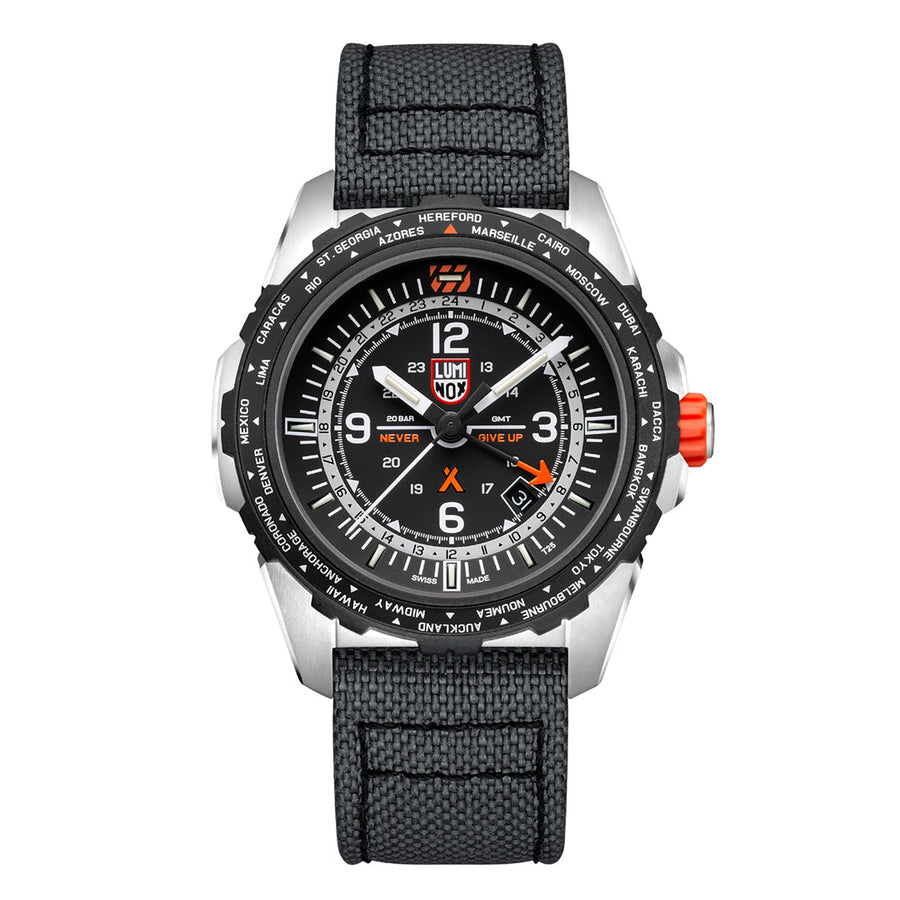 title:Luminox Men's XB.3761 Bear Grylls Survival 45mm Quartz Watch;color:Black