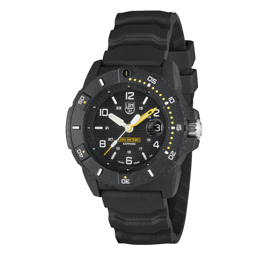title:Luminox Men's XS.3601 Navy Seal Foundation 45mm Quartz Watch;color:Black