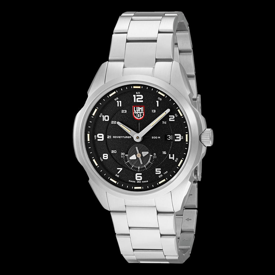 title:Luminox Men's XL.1762 Atacama Adventurer Field 42mm Quartz Watch;color:Silver