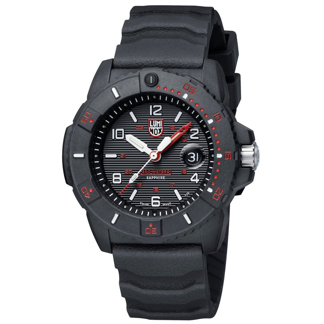title:Luminox Men's XS.3615 Navy Seal 45mm Quartz Watch;color:Black
