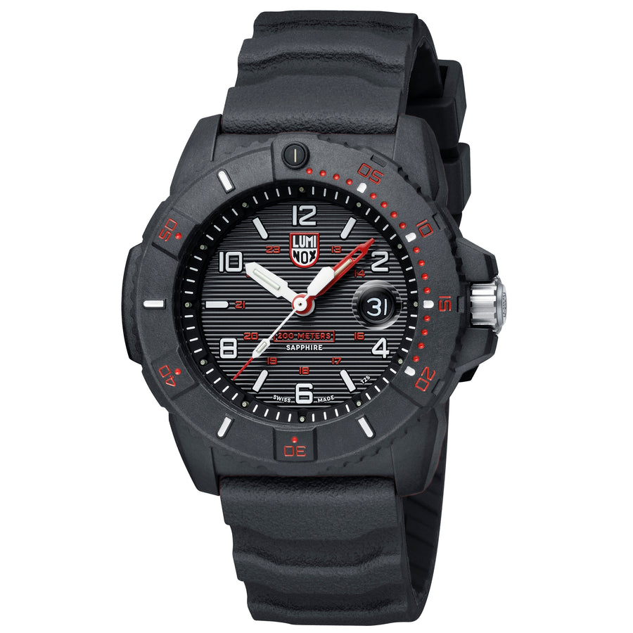 title:Luminox Men's XS.3615 Navy Seal 45mm Quartz Watch;color:Black