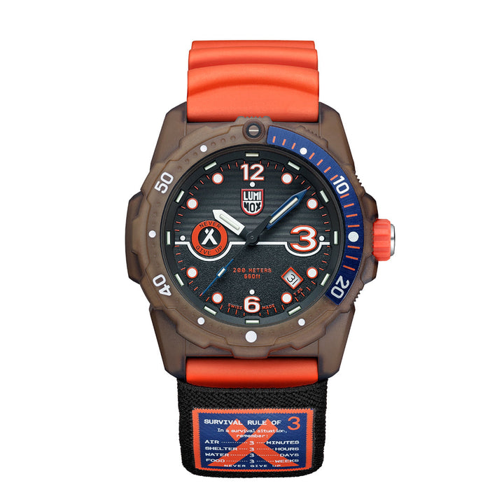 Luminox Men's XB.3729.ECO Bear Grylls Survival 42mm Quartz Watch