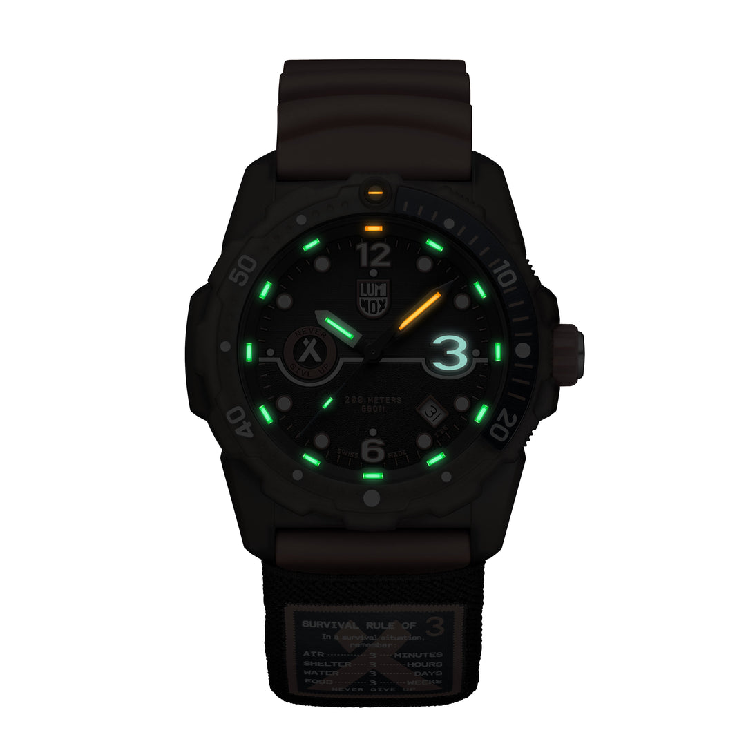 Luminox Men's XB.3729.ECO Bear Grylls Survival 42mm Quartz Watch