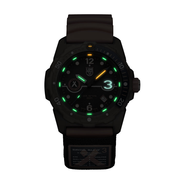 Luminox Men's XB.3729.ECO Bear Grylls Survival 42mm Quartz Watch