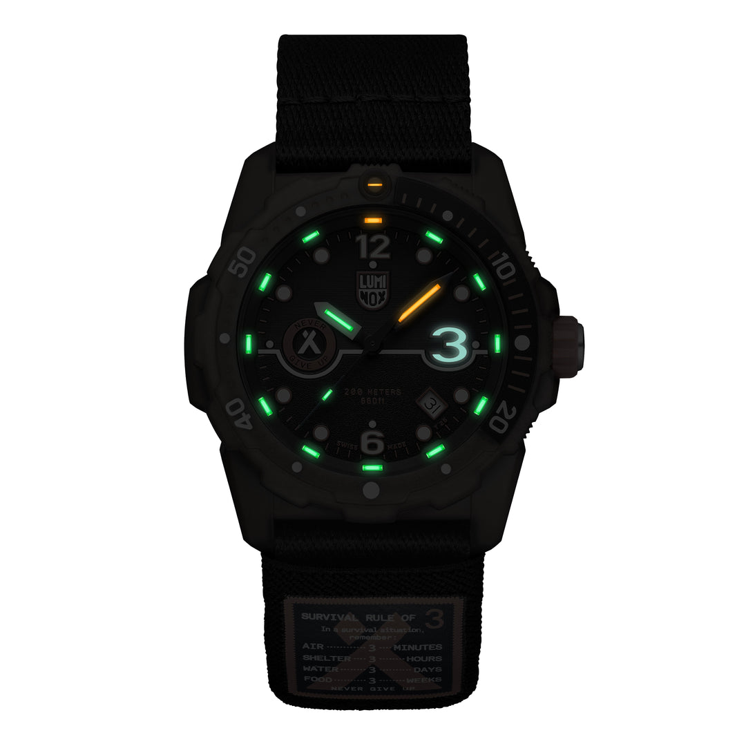 Luminox Men's XB.3721.ECO Bear Grylls ECO Tide 42mm Quartz Watch