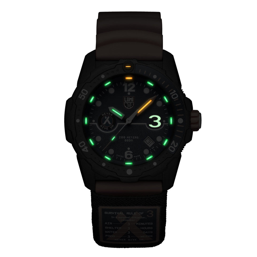 Luminox Men's XB.3723.R3.1 Bear Grylls 42mm Quartz Watch