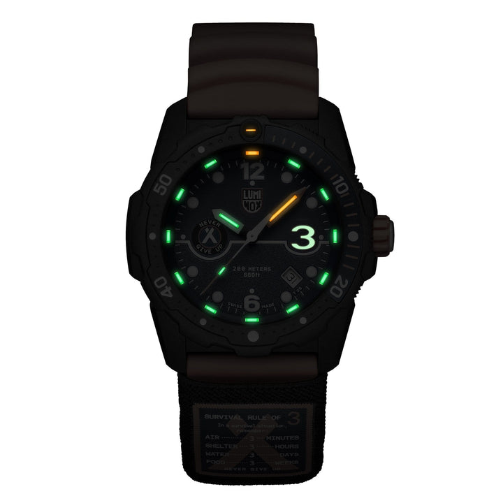 Luminox Men's XB.3723.R3.1 Bear Grylls 42mm Quartz Watch