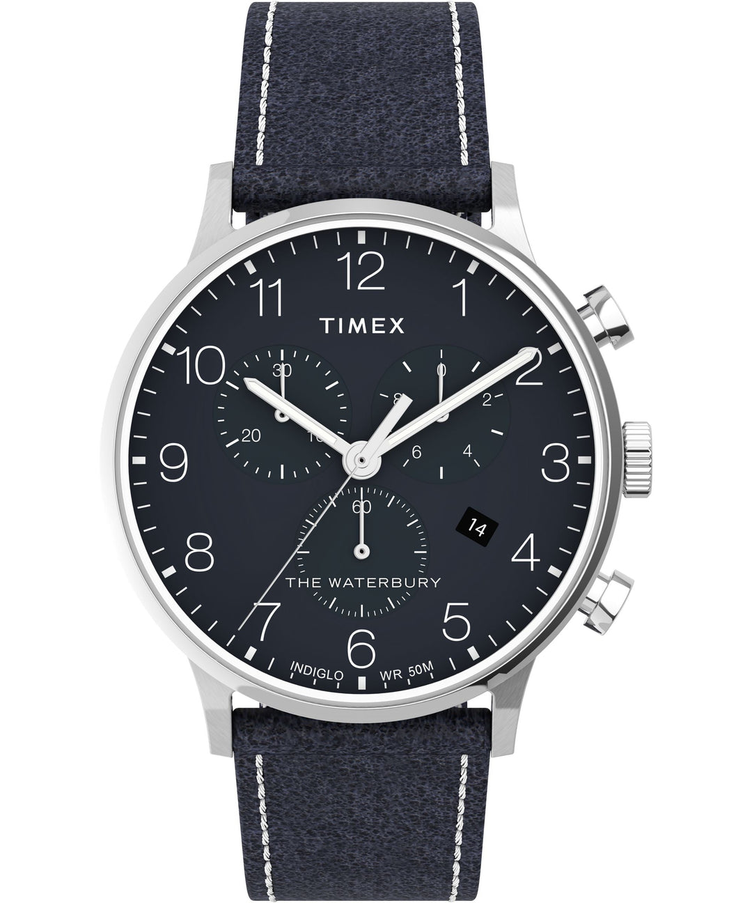 title:Timex Men's Waterbury 40mm Quartz Watch TW2T71300VQ;color:Blue