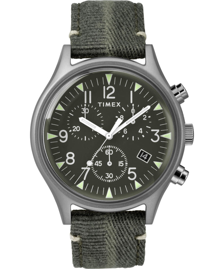title:Timex Men's Military 42mm Quartz Watch TW2R68600VQ;color:Green