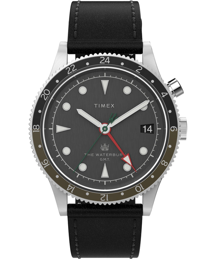 title:Timex Men's Waterbury 39mm Quartz Watch TW2V28700VQ;color:Black
