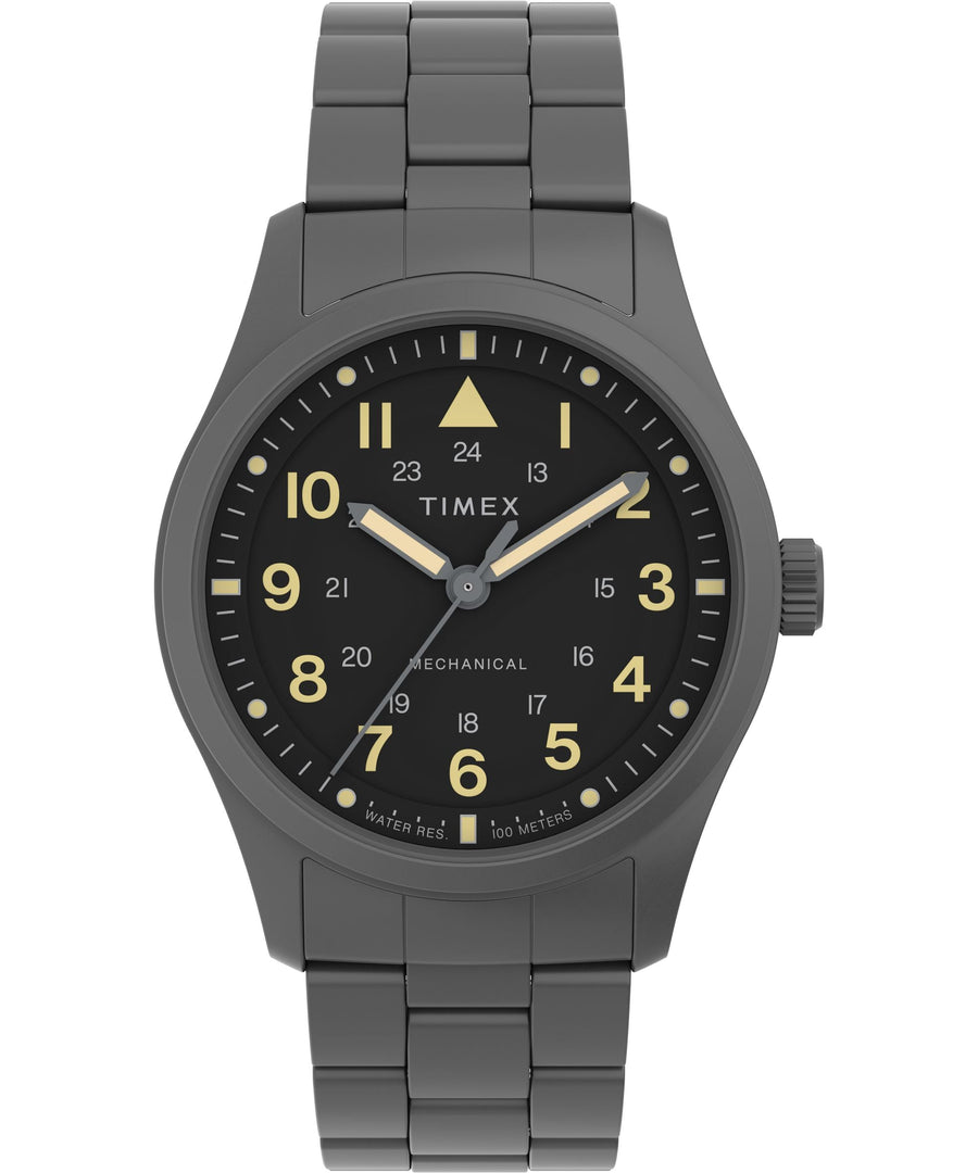title:Timex Men's Expedition North 38mm Manual-Wind Watch TW2V41700JR;color:Black