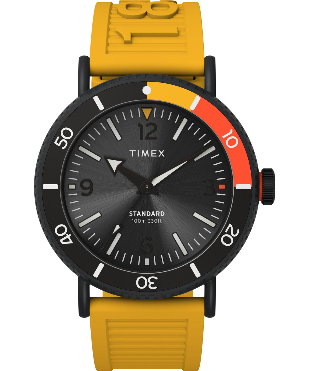 title:Timex Men's Waterbury 43mm Quartz Watch TW2V71600VQ;color:Yellow