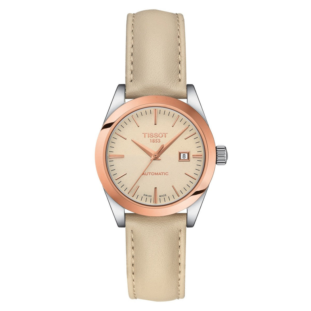 title:Tissot Women's T-My 29mm Automatic Watch T9300074626100;color:Beige