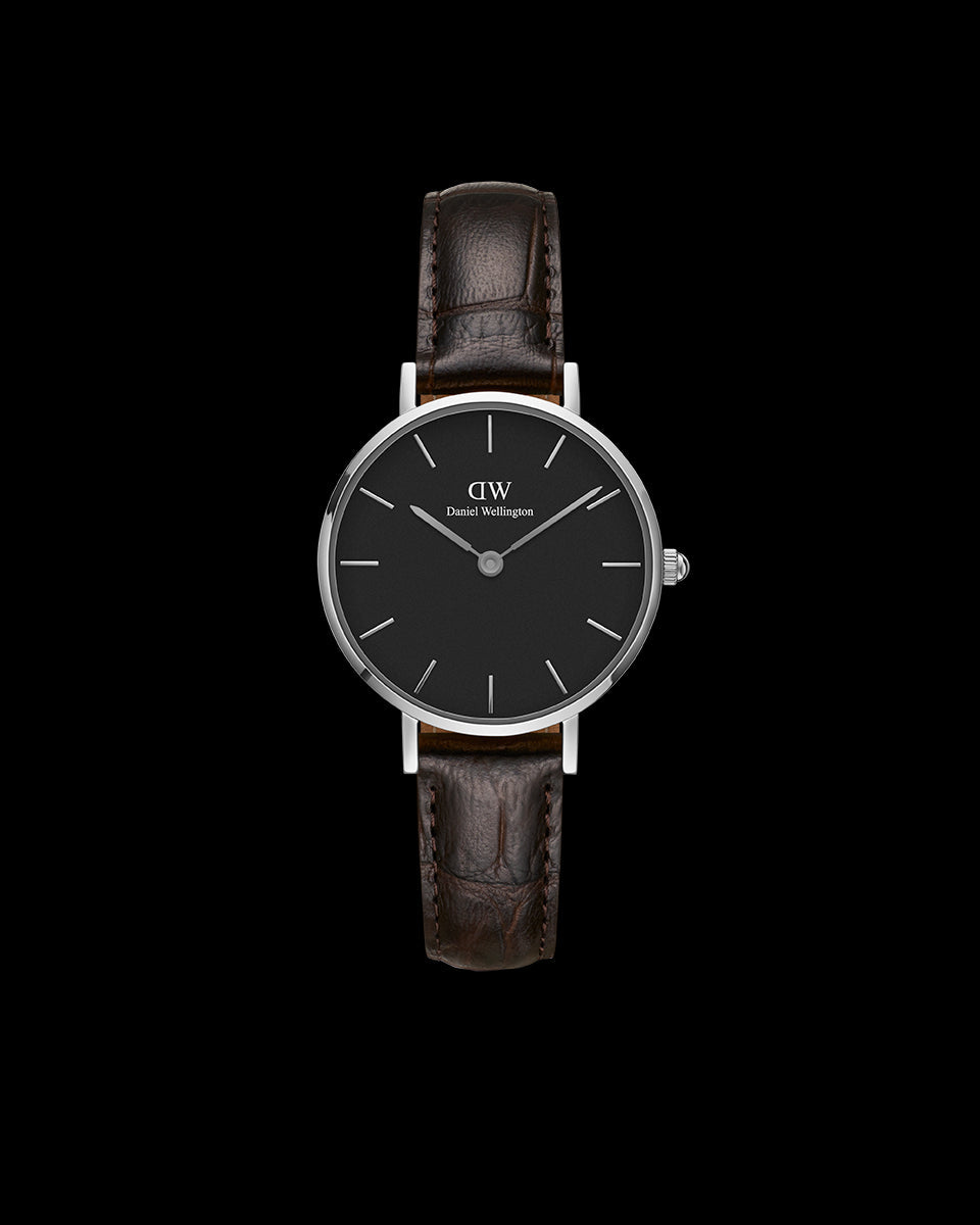 title:Daniel Wellington Women's Petite York 28mm Quartz Watch DW00600238;color:Brown