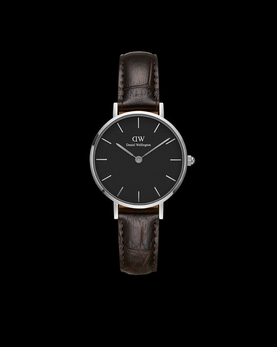 title:Daniel Wellington Women's Petite York 28mm Quartz Watch DW00600238;color:Brown