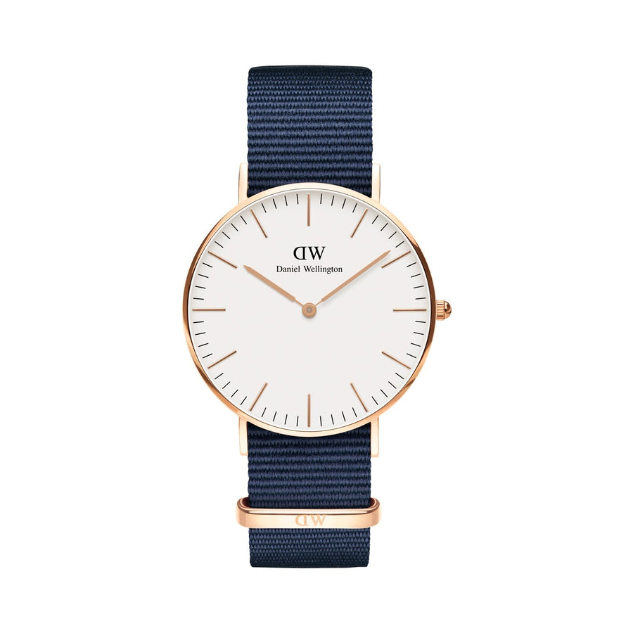 title:Daniel Wellington Women's Classic Bayswater 36mm Quartz Watch DW00600279;color:Blue