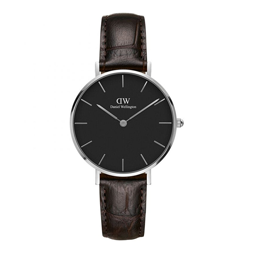 title:Daniel Wellington Women's Petite York 32mm Quartz Watch DW00600182;color:Brown