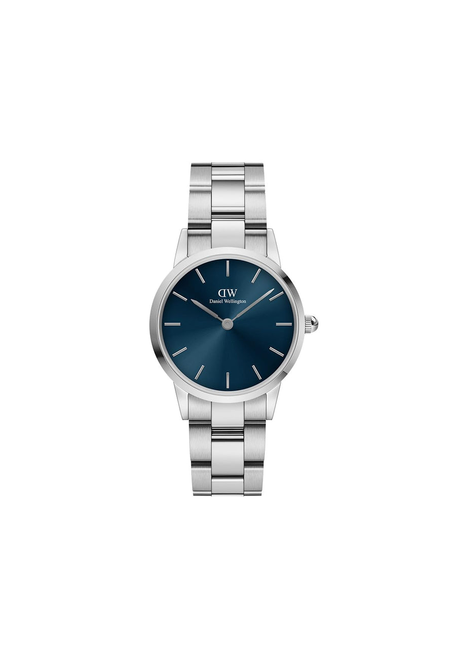 title:Daniel Wellington Women's Iconic Arctic 28mm Quartz Watch DW00100457;color:Silver