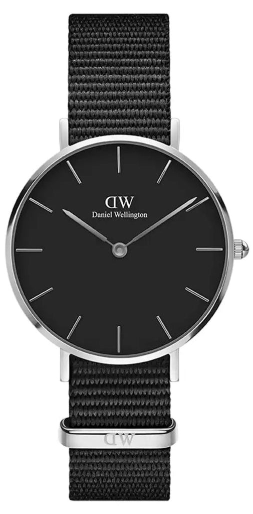 title:Daniel Wellington Women's Petite Cornwall 32mm Quartz Watch DW00100216;color:Black