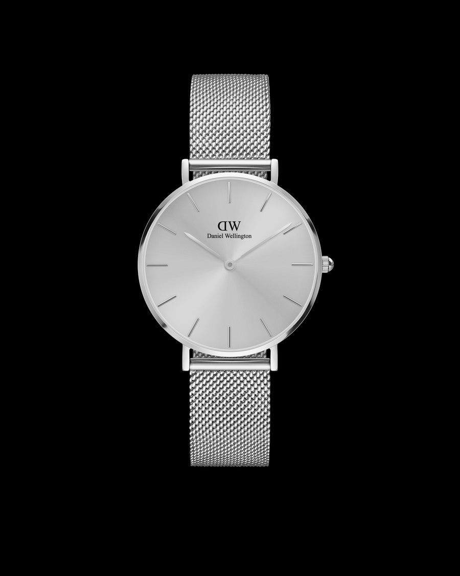 title:Daniel Wellington Women's Petite Unitone 32mm Quartz Watch DW00100468;color:Silver