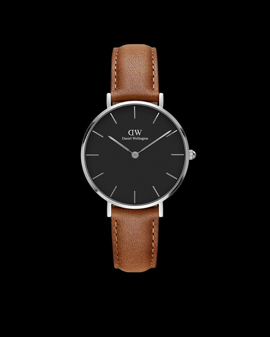 title:Daniel Wellington Women's Petite Durham 32mm Quartz Watch DW00100178;color:Brown