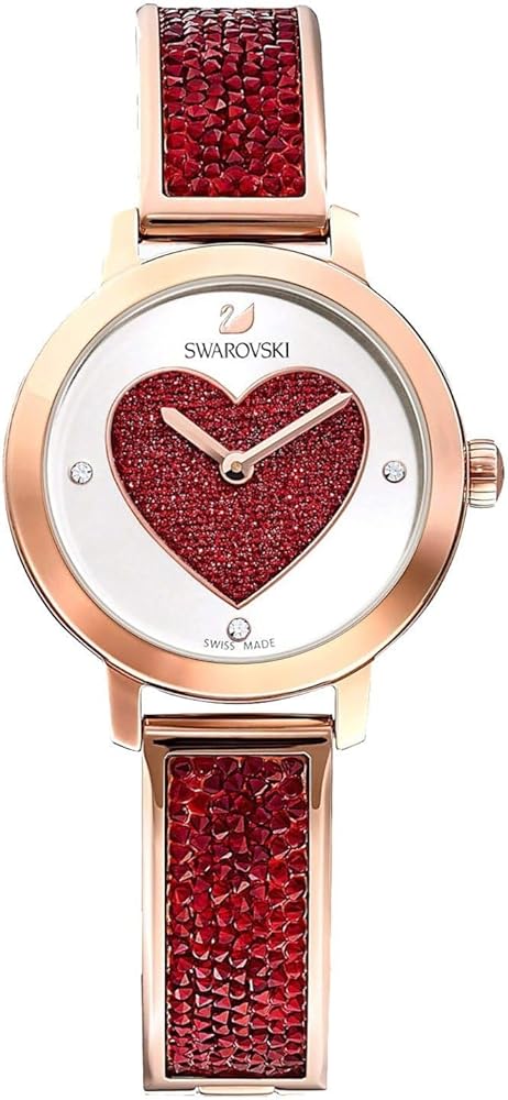 title:Swarovski Women's Cosmic 29mm Quartz Watch 5483519;color:Red