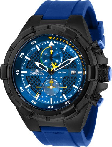 title:Invicta Men's Aviator 50.5mm Quartz Chronograph Watch IN-28092;color:Blue