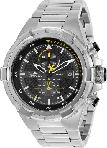 title:Invicta Men's Aviator 50.5mm Quartz Chronograph Watch IN-28108;color:Silver