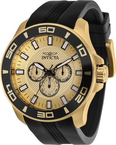title:Invicta Men's Pro Diver 50mm Quartz Chronograph Watch IN-35742;color:Black