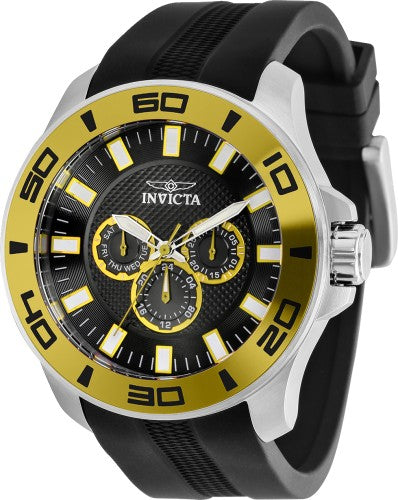 title:Invicta Men's Pro Diver 50mm Quartz Chronograph Watch IN-35744;color:Black