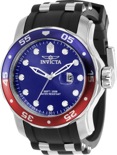 title:Invicta Men's Pro Diver 48mm Quartz Watch IN-39102;color:Black and Silver