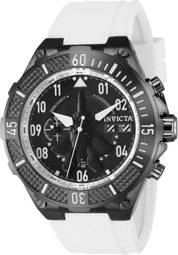 title:Invicta Men's Aviator 50mm Quartz Chronograph Watch IN-39900;color:White