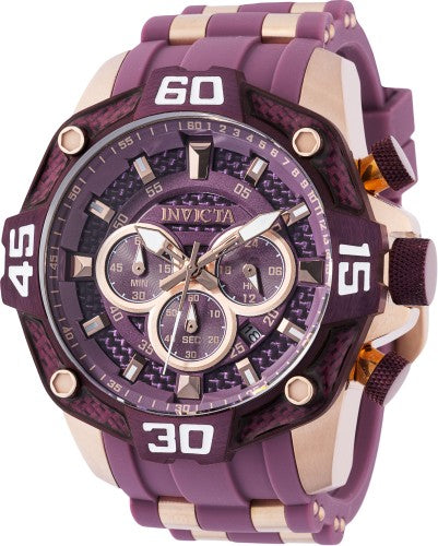 title:Invicta Men's Pro Diver 52mm Quartz Chronograph Watch IN-40857;color:Rose Gold