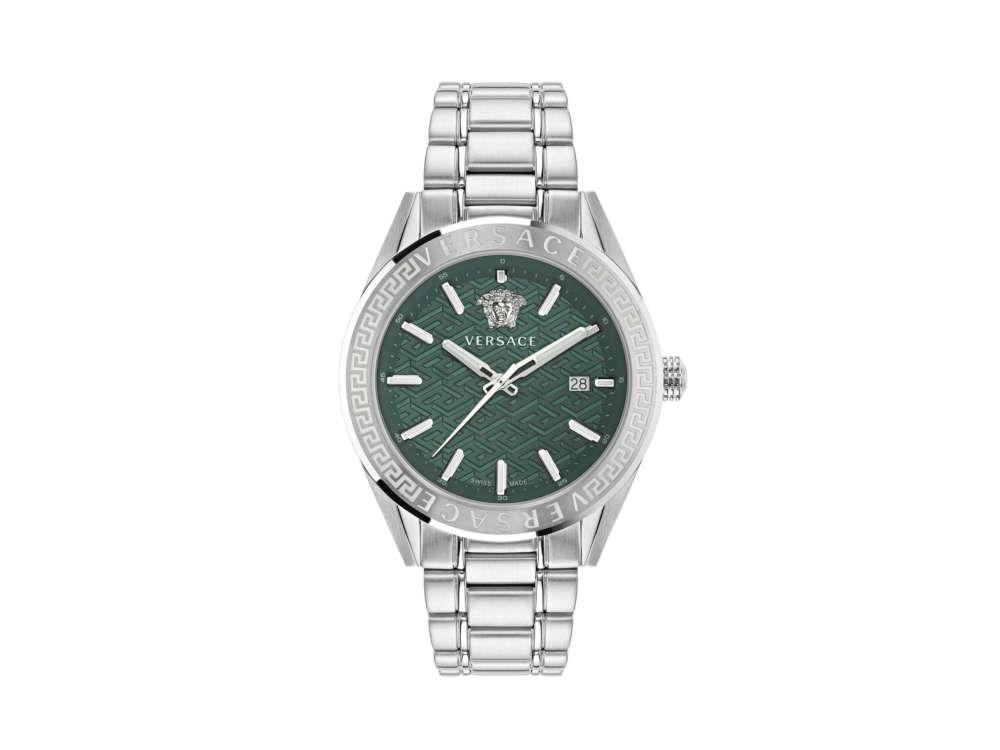 title:Versace Men's Versace V-Code 42mm Quartz Watch VE6A00423;color:Silver