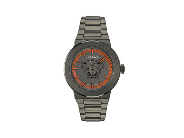 title:Versace Men's Versace Medusa Infinite 43mm Quartz Watch VE7E00723;color:Black