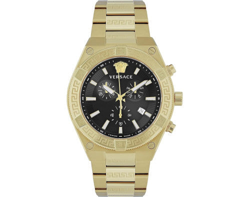 title:Versace Men's Versace V-Sporty 46mm Quartz Watch VESO00922;color:Gold