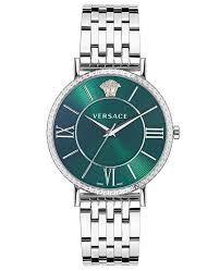 title:Versace Men's Versace V-Eternal 42mm Quartz Watch VEKA00522;color:Silver