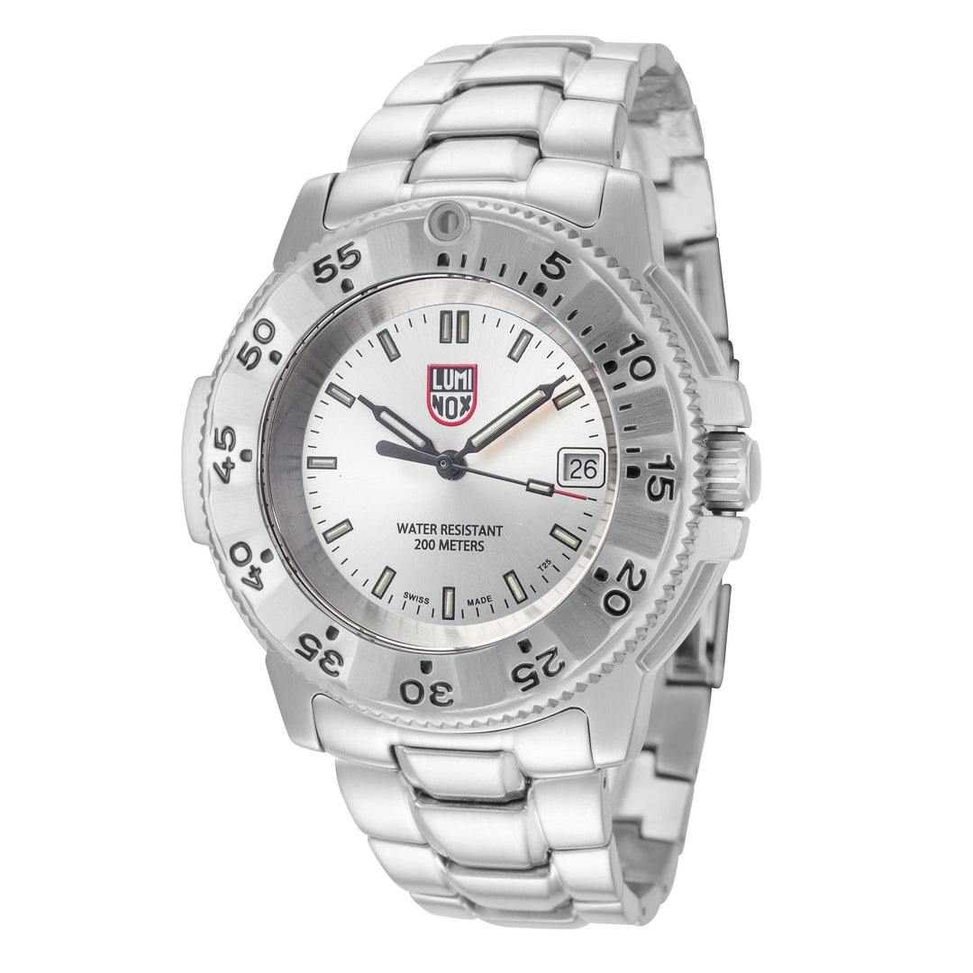 title:Luminox Men's XS.3210.JP.J Navy Seal Japan 43mm Quartz Watch;color:Silver