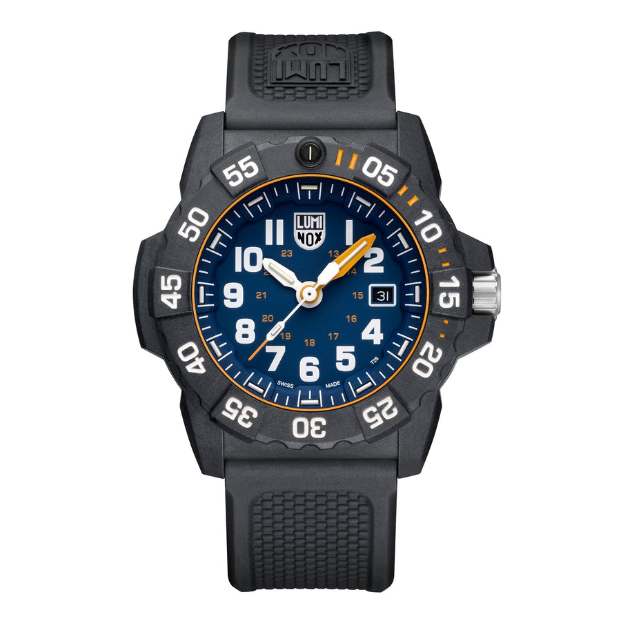 title:Luminox Men's Navy SEAL Foundation 45mm Quartz Watch XS.3503.NSF;color:Black