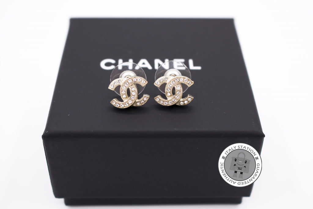 Top Quality Chanel A88429 Y0200 Gold Metal S Earrings Ghw