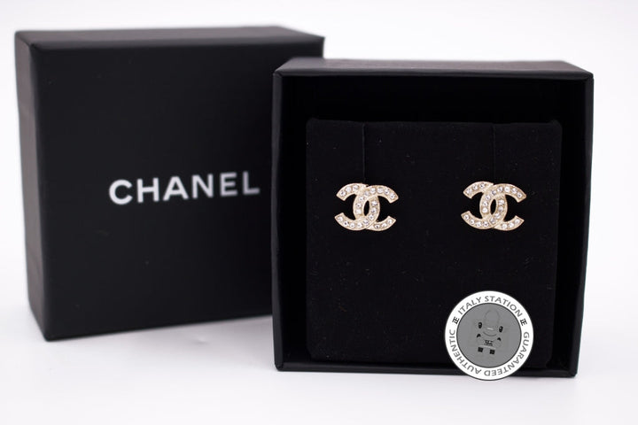 Top Quality Chanel A88429 Y0200 Gold Metal S Earrings Ghw
