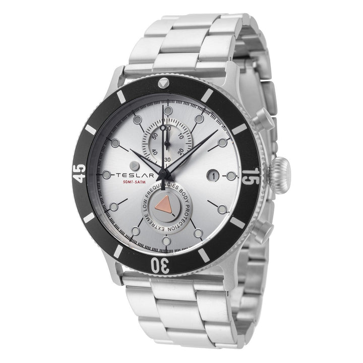Teslar Men's Re-Balance T-10 44mm Quartz Chronograph Watch