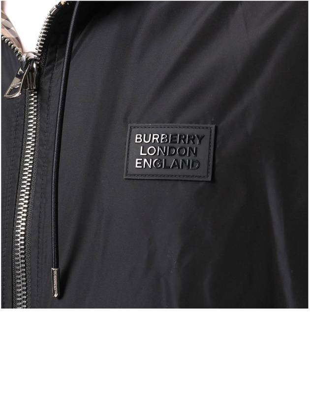 Burberry Reversible Vintage Check Hooded Jacket Archive Beige