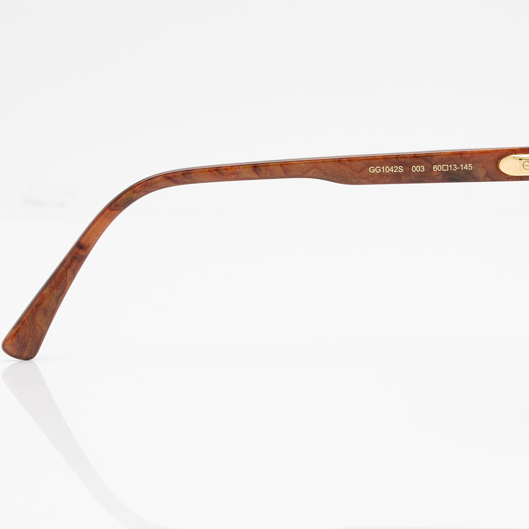 Gucci Oversize Aviator Sunglasses