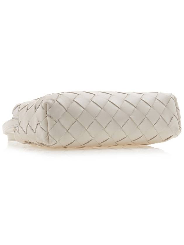 Bottega veneta Intrecciato Leather Cross Bag White