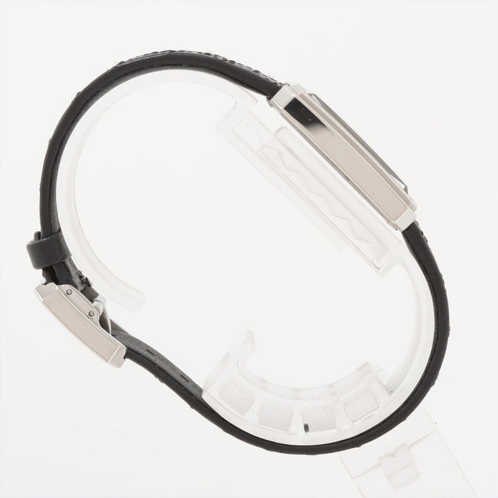 Top Quality Chanel boyfriend H6955 SS x leather QZ silver sign plate